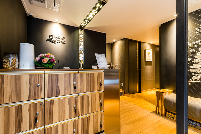 천호동 태국마사지 전문 히든타이의 아늑하고 프라이빗한 분위기