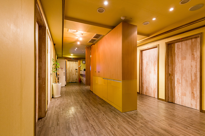 태국마사지 서비스가 제공되는 대치동 그린타이 매장 내부 사진