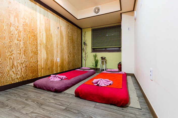 선정릉역,삼성중앙역,한티역,선릉역,삼성역 인근 마사지 잘하는 곳 그린타이 청결하게 관리된 내부 시설