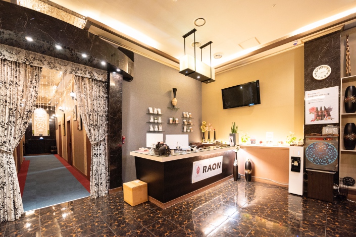 언주역,역삼역,한티역 주변 라온타이 매장 주요 시설 및 인테리어 사진