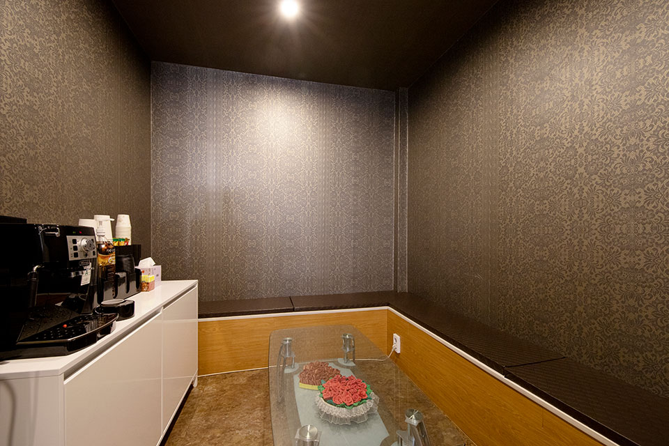 양정동 태국관리사 마사지샵 정타이테라피의 쾌적한 관리실 내부 모습