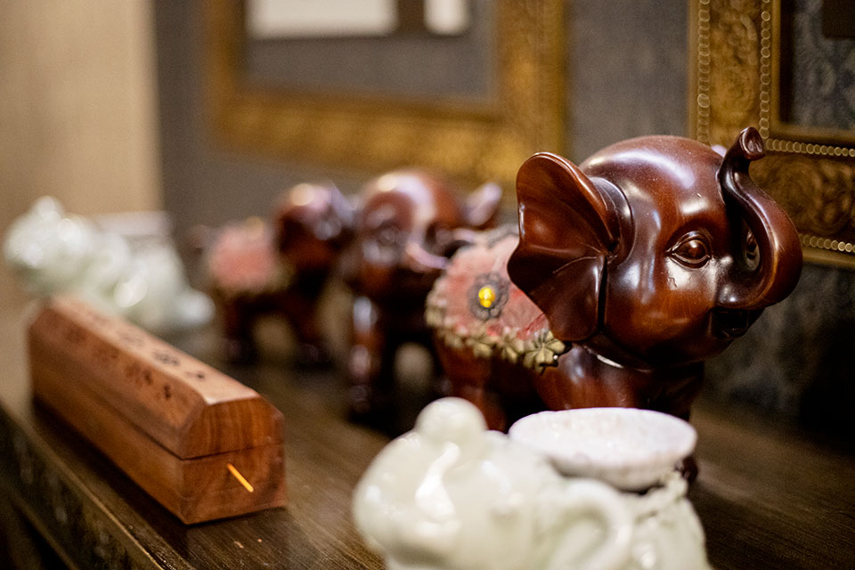 양정동 태국관리사 마사지샵 정타이테라피의 쾌적한 관리실 내부 모습