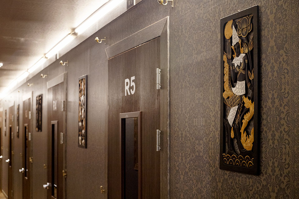 부전역,양정역,시청역 인근 타이, 아로마 서비스가 제공되는 정타이테라피의 전체 시설