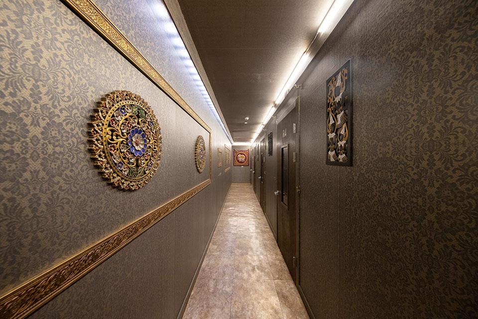 양정동 태국마사지 전문 정타이테라피의 깔끔하고 정돈된 내부 전경