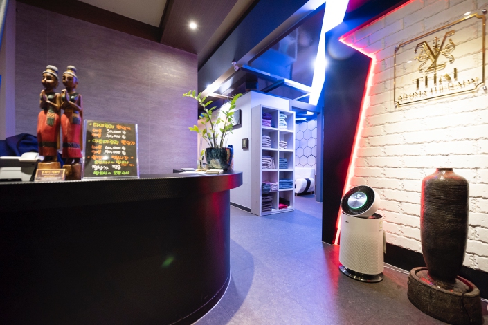 Y타이아로마 - 산격동 인근 태국마사지 전문 마사지 매장 전경