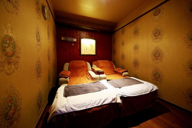 삼덕동1가 태국관리사 마사지샵 티엔느타이의 쾌적한 관리실 내부 모습