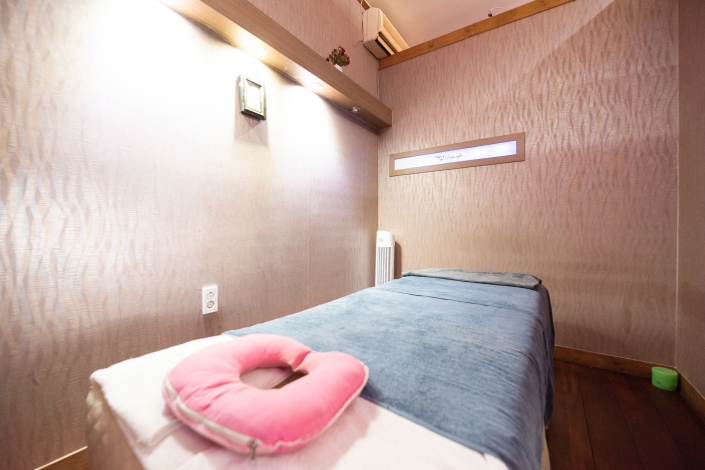 중국마사지 서비스가 제공되는 서변동 힐링명가 매장 내부 사진