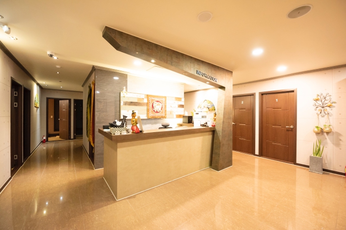 상인동 태국마사지 전문 휴타이의 아늑하고 프라이빗한 분위기