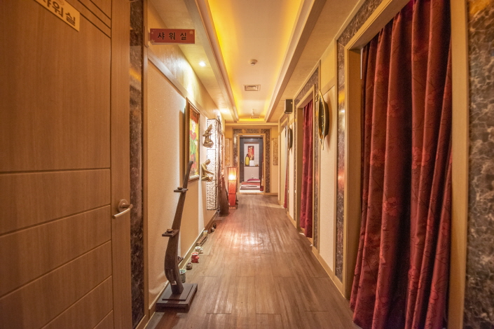 부천시청역 인근 마사지 잘하는 곳 타이락 청결하게 관리된 내부 시설