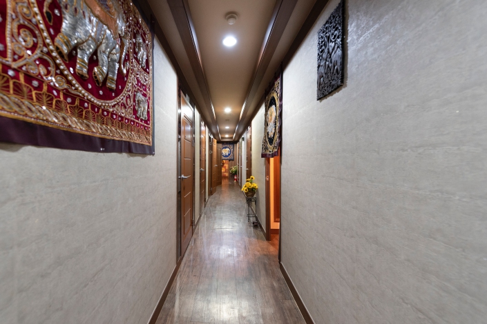 태국마사지 관리 전문 마사지 매장 쿤타이 내부 공간