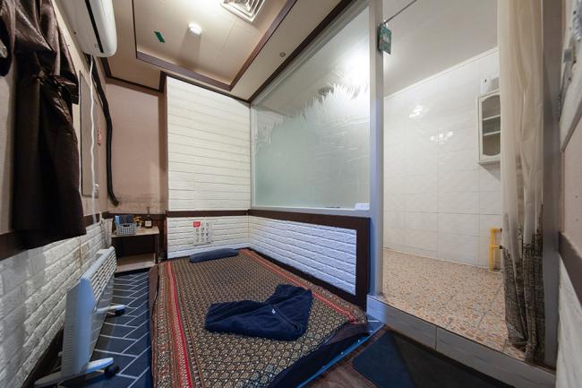 태국마사지 서비스가 제공되는 상동 콘타이 매장 내부 사진