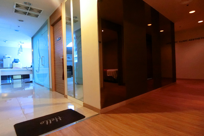 상갈역 인근 태국관리사 마사지 전문 약손타이의 아늑한 내부 시설 안내