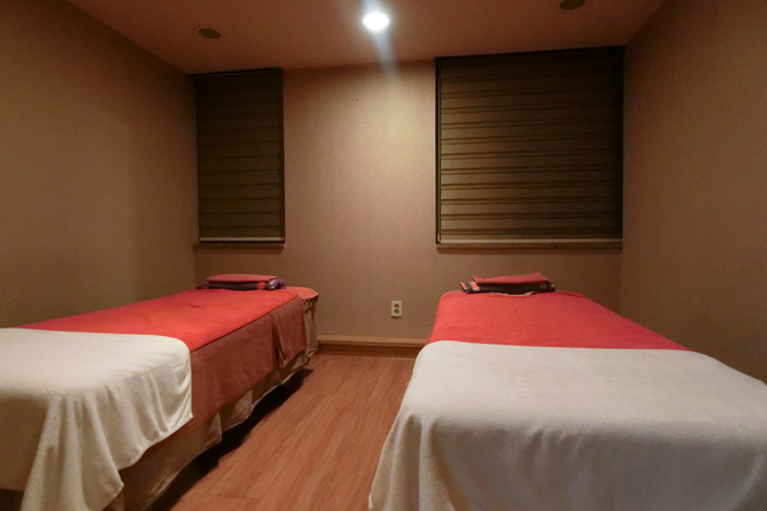 태국마사지 관리 전문 마사지 매장 약손타이 내부 공간