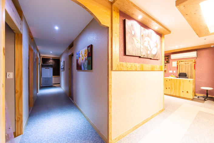 주변 중국마사지 추천 매장 골드중국전통마사지의 전체적인 인테리어 모습