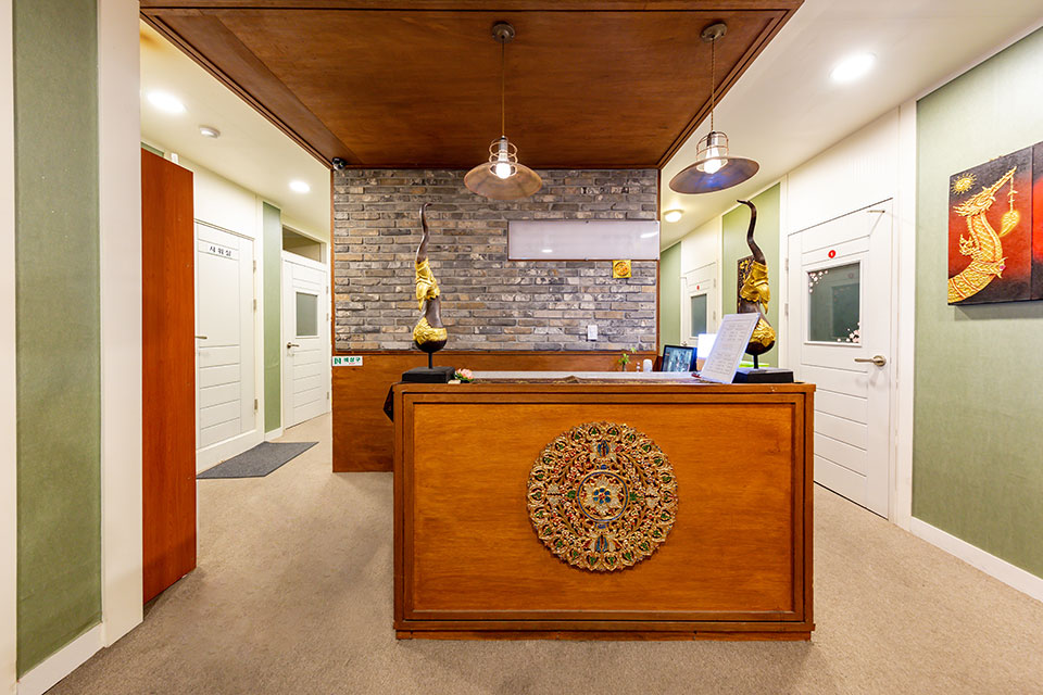 태국왓포 - 신상리 인근 태국마사지 전문 마사지 매장 전경