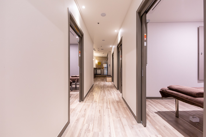 대청동 인근 한국관리사 마사지 전문 착한아로마의 아늑한 내부 시설 안내