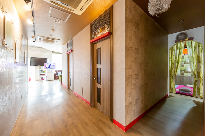 스웨디시 서비스가 제공되는 수송동 태국전통테라피 매장 내부 사진
