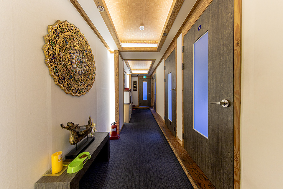 태국마사지 관리 전문 마사지 매장 건타이 내부 공간