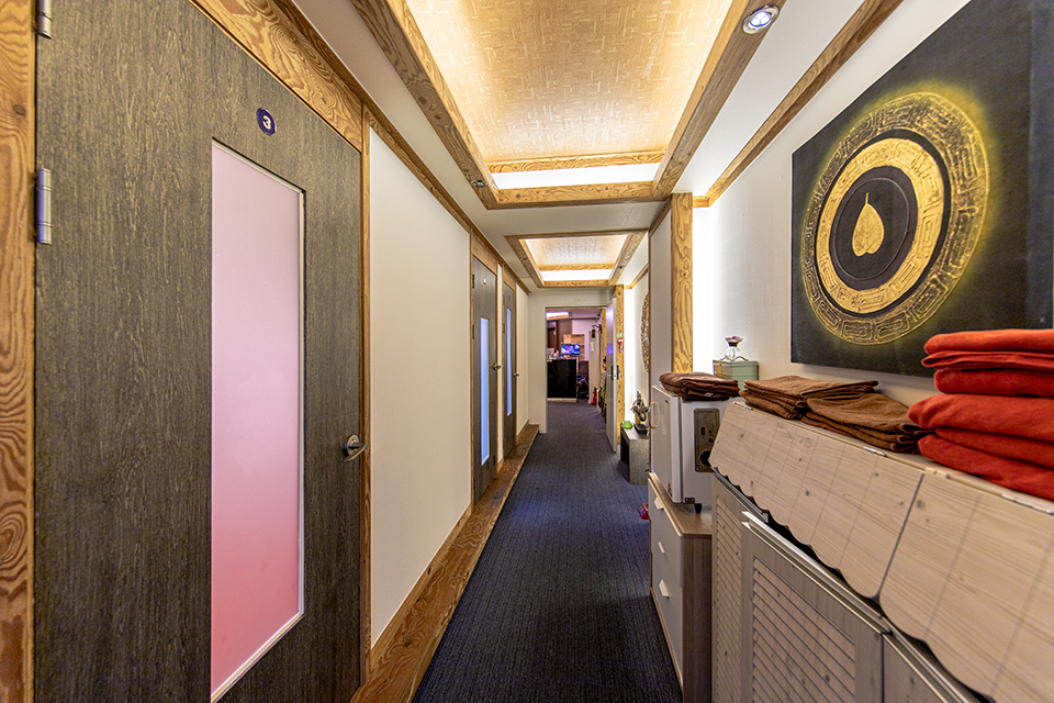 안양역 주변 태국마사지 추천 매장 건타이의 전체적인 인테리어 모습