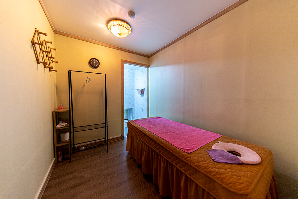 온천동 스웨디시 전문 명테라피의 아늑하고 프라이빗한 분위기