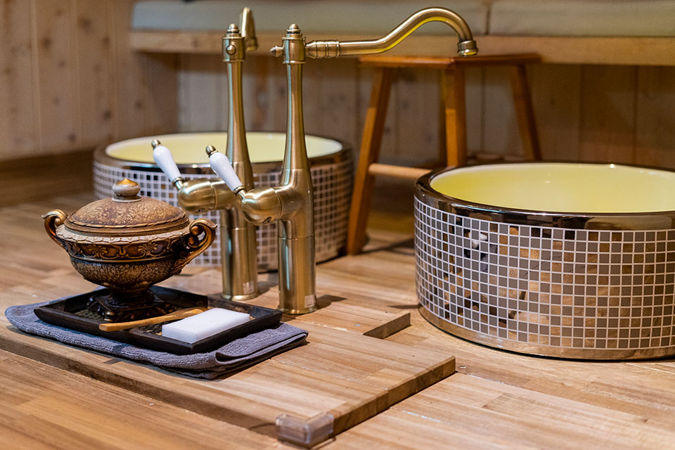 가산동 태국관리사 마사지샵 인타이의 쾌적한 관리실 내부 모습