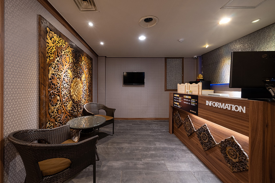 스웨디시 관리 전문 마사지 매장 쿨스웨디시&아로마 내부 공간