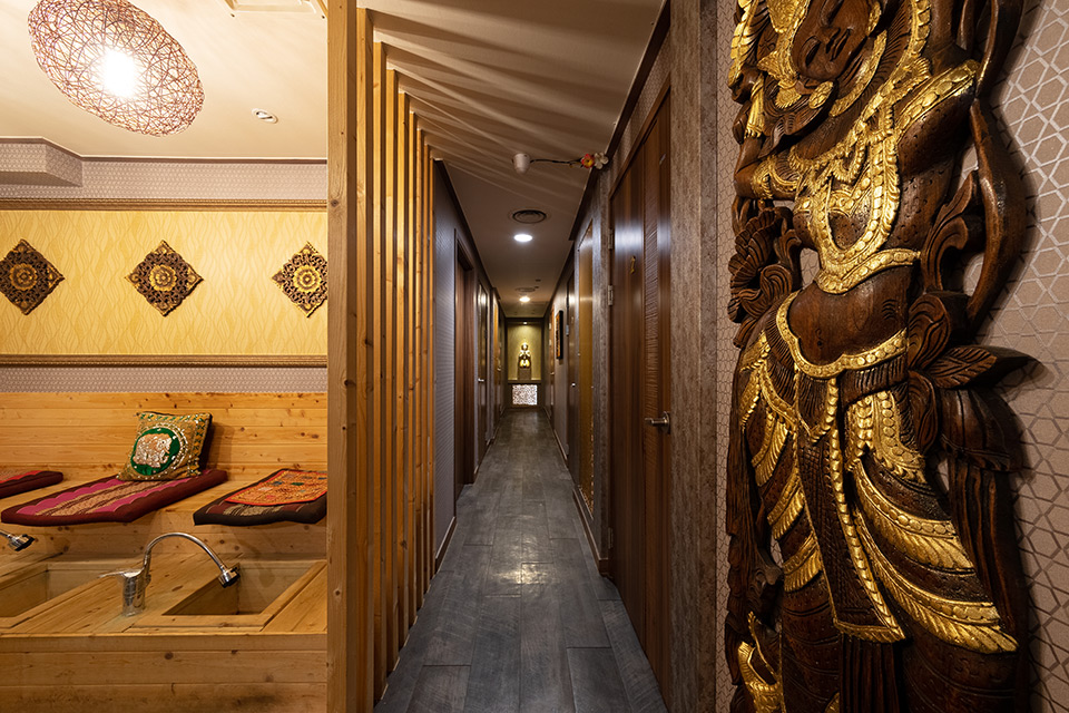 신이문역,먹골역,중화역,상봉역 주변 쿨스웨디시&아로마 매장 주요 시설 및 인테리어 사진