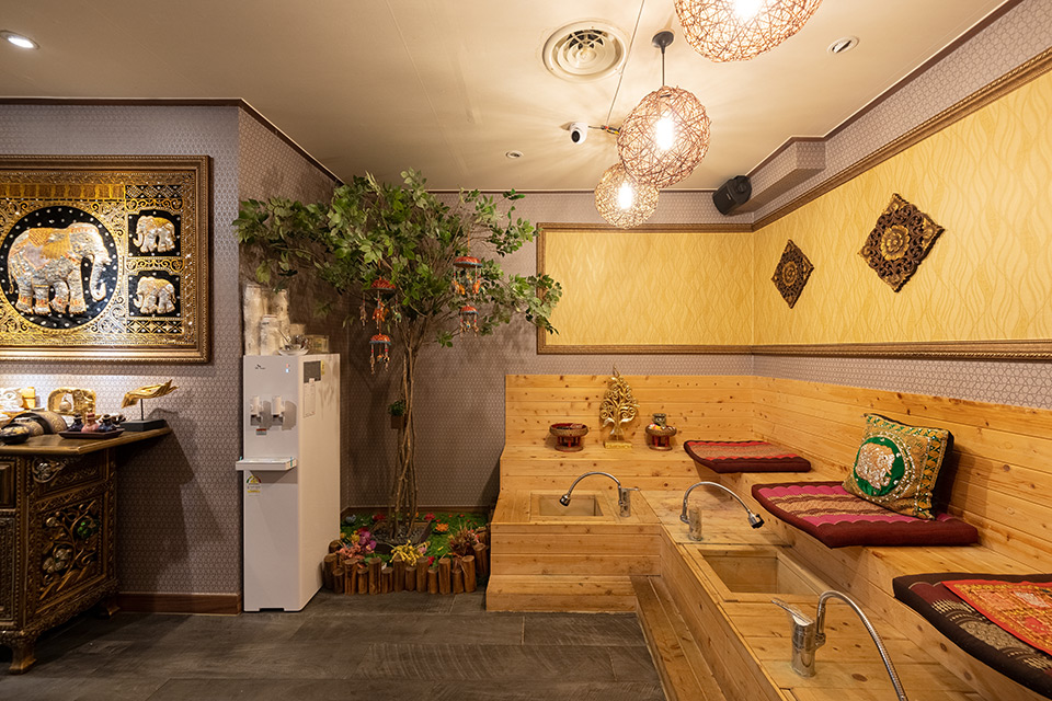 신이문역,먹골역,중화역,상봉역 인근 태국관리사 마사지 전문 쿨스웨디시&아로마의 아늑한 내부 시설 안내