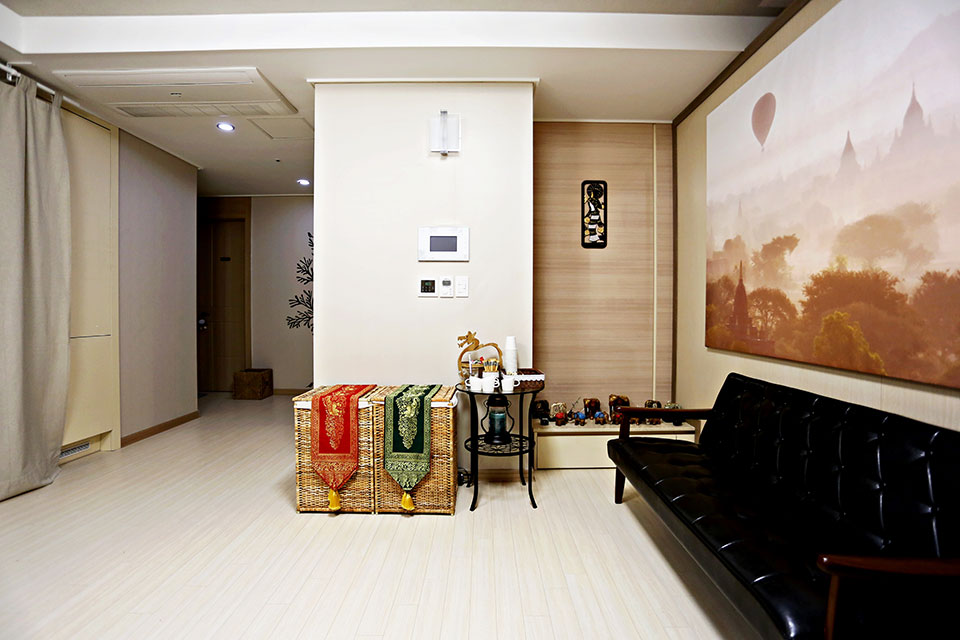 판교역,성남역 인근 타이, 아로마 서비스가 제공되는 판교웰츠타이의 전체 시설