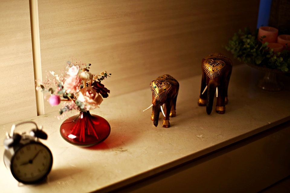 태국마사지 서비스가 제공되는 삼평동 판교웰츠타이 매장 내부 사진