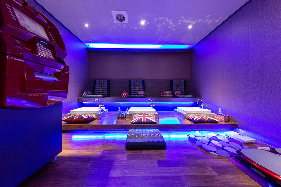 태국마사지 서비스가 제공되는 정왕동 러시아아로마테라피 매장 내부 사진