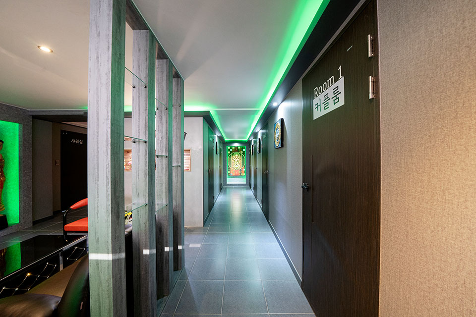 남산역,범어사역 인근 태국관리사 마사지 전문 므앙타이의 아늑한 내부 시설 안내