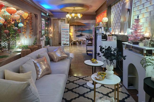 베트남관리 관리 전문 마사지 매장 다낭스파 내부 공간