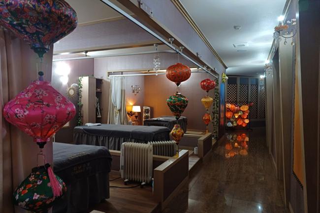 베트남관리 서비스가 제공되는 이곡동 다낭스파 매장 내부 사진