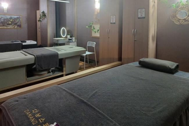 성서산업단지역 인근 베트남관리사 마사지 전문 다낭스파의 아늑한 내부 시설 안내