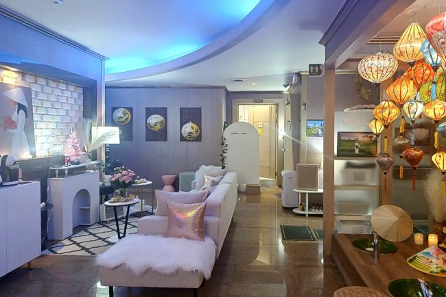 베트남관리 서비스가 제공되는 이곡동 다낭스파 매장 내부 사진