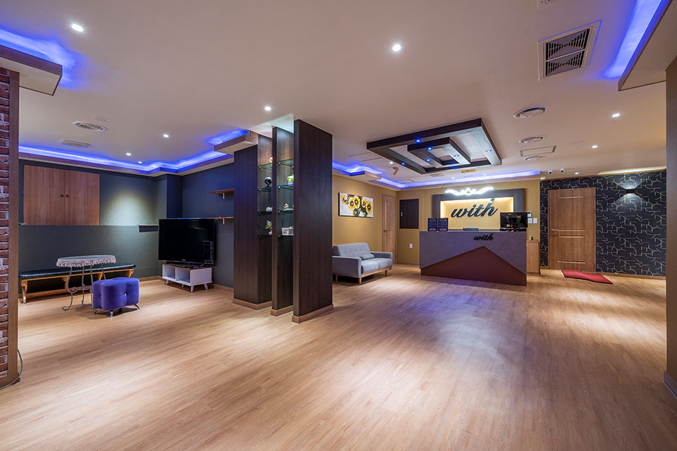 위드타이 - 산격동 인근 태국마사지 전문 마사지 매장 전경