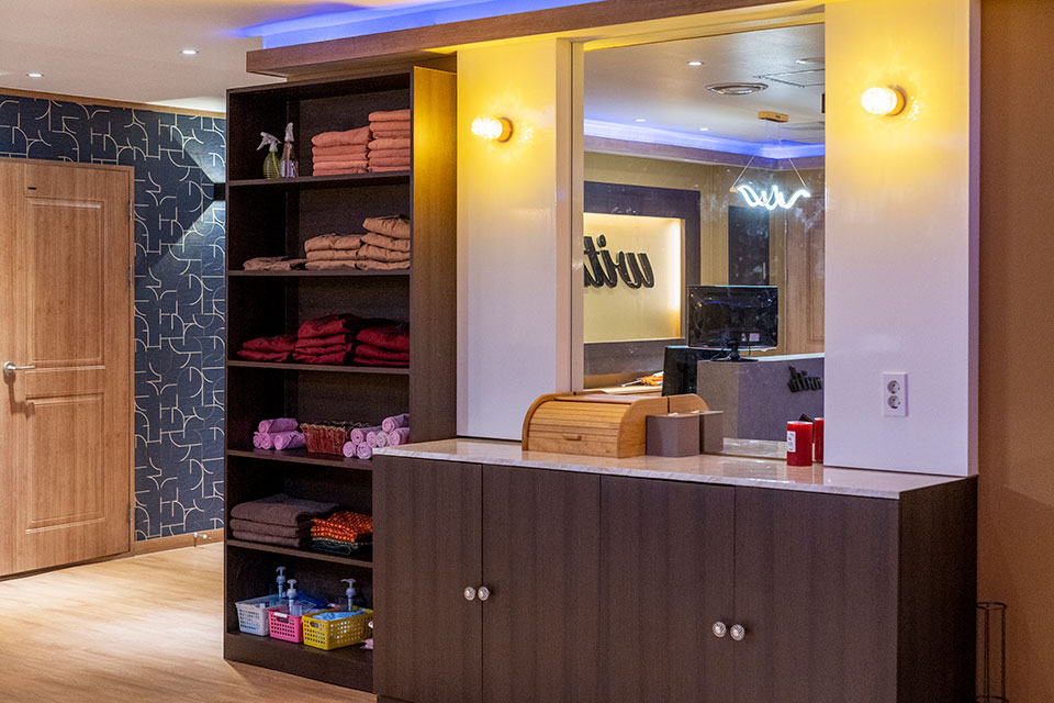 산격동 인근 태국관리사 마사지 전문 위드타이의 아늑한 내부 시설 안내