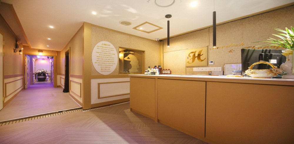 H스웨디시 - 길동 강동역,둔촌동역,길동역,굽은다리역,중앙보훈병원역 인근 스웨디시 전문 마사지 매장 전경