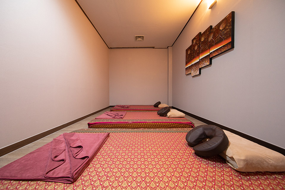 구의동 태국마사지 전문 태국전통수테라피의 깔끔하고 정돈된 내부 전경