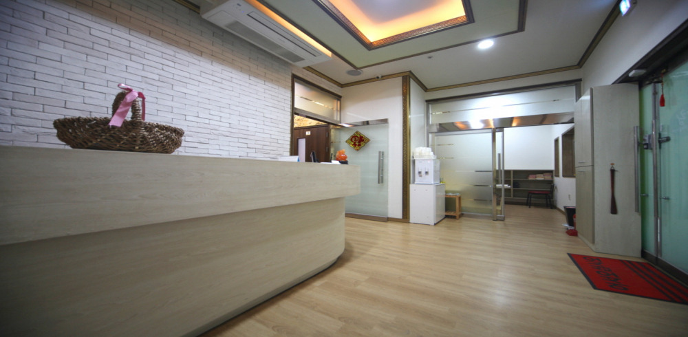 가산동 중국관리사 마사지샵 힐링테라피의 쾌적한 관리실 내부 모습