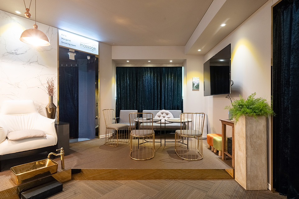 청량리역,용답역,답십리역,장한평역 주변 태국마사지 추천 매장 골드문의 전체적인 인테리어 모습