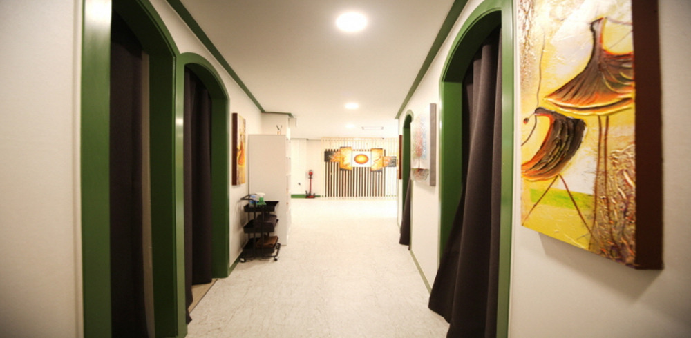 한국마사지 관리 전문 마사지 매장 더바른테라피 내부 공간