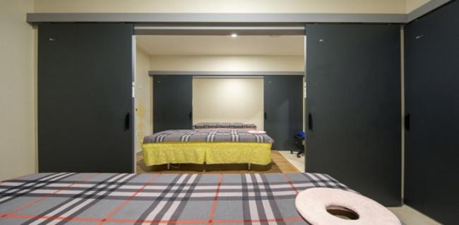 중국마사지 서비스가 제공되는 양평동4가 청담아로마 매장 내부 사진