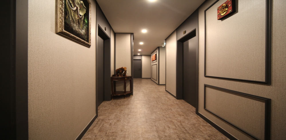 신사동 태국관리사 마사지샵 수타이의 쾌적한 관리실 내부 모습