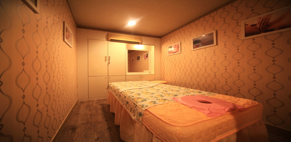 중국마사지 관리 전문 마사지 매장 힐링&풋샵 내부 공간