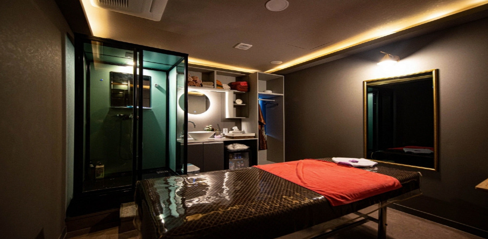 양재시민의숲역 인근 한국관리사, 중국관리사 마사지 전문 멜라힐링스웨디시의 아늑한 내부 시설 안내