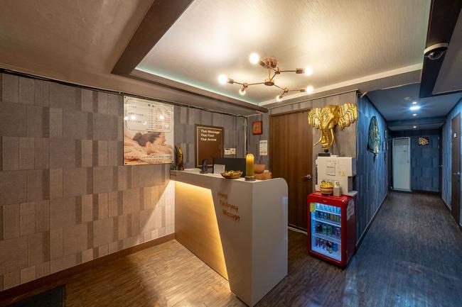 태국마사지 관리 전문 마사지 매장 홍타이 내부 공간