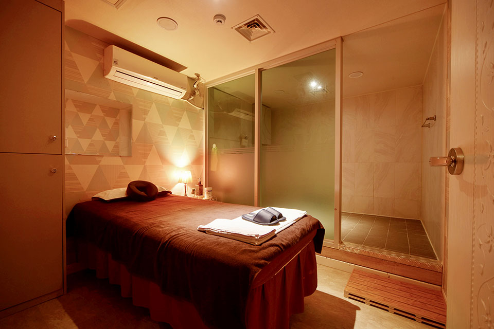 태국마사지 서비스가 제공되는 신림동 휴테라피&스웨디시 매장 내부 사진