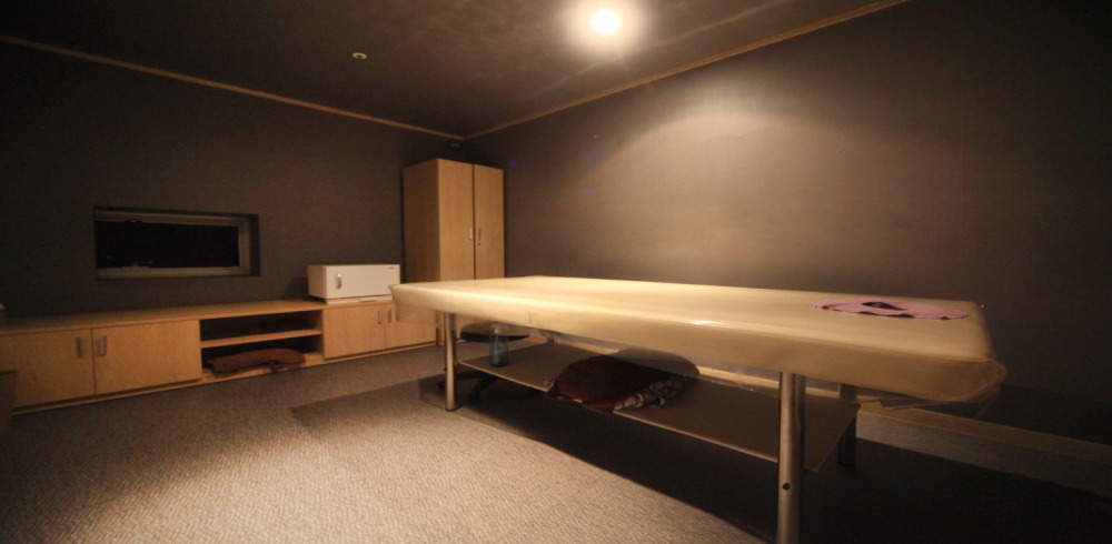 하길리 한국관리사 마사지샵 향남마린스파의 쾌적한 관리실 내부 모습